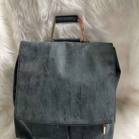 Rosie Pope dark gray diaper bag backpack main image 10